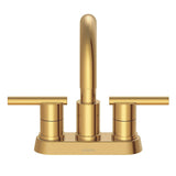 Gerber D307058BN Parma Two Handle Centerset Bathroom Faucet With Metal Touch DOWN...