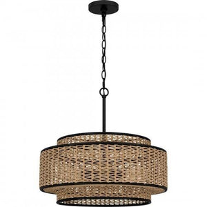 Quoizel QP6161MBK Quoizel Pendant Pendant 5 lights matte black Pendant