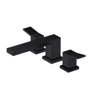 Gerber D300919BST Satin Black Avian Three Piece Roman Tub Trim Kit