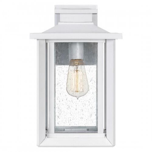 Quoizel WKF8409W Wakefield Outdoor wall 1 light white lustre Outdoor