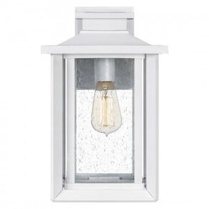 Quoizel WKF8409W Wakefield Outdoor wall 1 light white lustre Outdoor