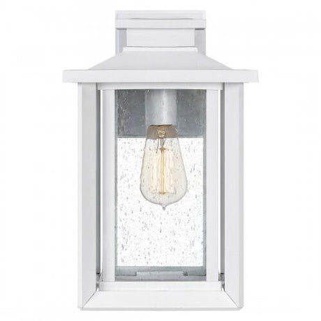 Quoizel WKF8409W Wakefield Outdoor wall 1 light white lustre Outdoor
