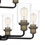 Quoizel COX5030MBK Cox Chandelier 10 lights matte black Chandelier