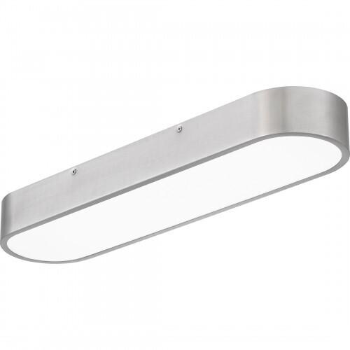 Quoizel QFL6155BN Quoizel Flush Mount Flushmount led light brushed nickel Flush Mount