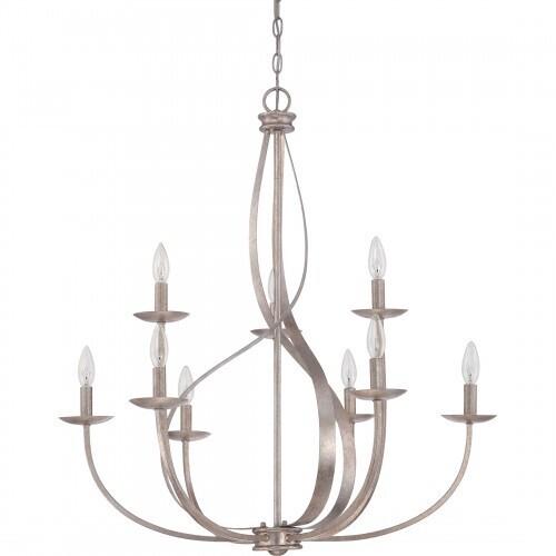 Quoizel SER5009IF Serenity Chandelier 9-light italian fresco Chandelier