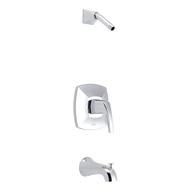 Gerber D500018LSBSTC Satin Black Vaughn Tub & Shower Trim Kit, Without Showerhead