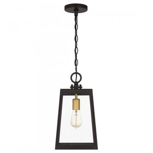 Quoizel AMBL1508WT Amberly Grove Mini pendant 1 light western bronze Mini Pendant