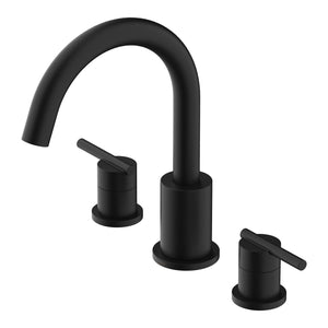 Gerber D305758BST Parma Three Piece Roman Tub Trim Kit - Satin Black