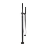 Modern Freestanding Roman Tub Trim Kit w/Handshower in TuscanBronze