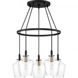 Quoizel JUN5005EK June Chandelier 5 light earth black Chandelier