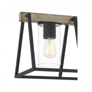 Quoizel BRT3542GK Brockton Outdoor chandelier 5 lights grey ash Island Light