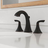Bronson 2-Handle 8" Widespread Bathroom Faucet in Tuscan Bronze