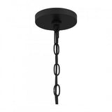 Quoizel PRC5016MBK Prescott Chandelier 3 lights matte black Chandelier