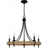 Quoizel CNI5026MBK Catania Chandelier 5 lights matte black Chandelier