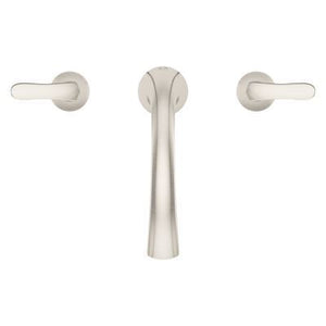 Pfister Brushed Nickel Weller 3-hole Roman Tub, Trim Only RT6-5WRK