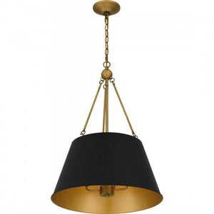 Quoizel QP5597MBK Quoizel Pendant Pendant 4 lights matte black Pendant