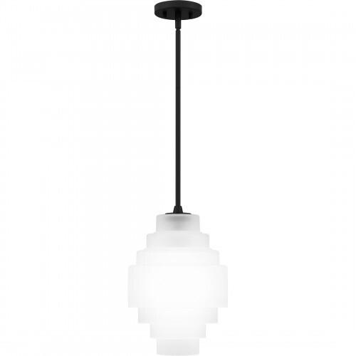 Quoizel QPP6186MBK Quoizel Piccolo Pendant Mid pendant 1 light matte black Mini Pendant