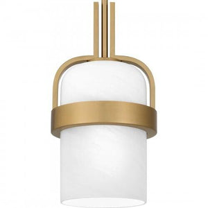 Quoizel QPP6174AB Quoizel Piccolo Pendant Mini pendant 1 light aged brass Mini Pendant