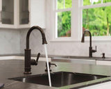 Port Haven 1-Handle Bar/Prep Kitchen Faucet in Tuscan Bronze