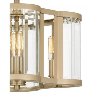 Quoizel QSF6193BGD Quoizel Semi-Flush Mount Semi flush 4 lights bronze gold Semi-Flush Mount