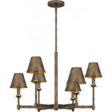 Quoizel CRO5026SU Cross Chandelier 6 lights statuary bronze Chandelier