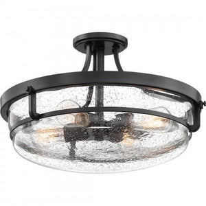 Quoizel QF3419PN Outpost Semi-flush mount 4 light palladian bronz Semi-Flush Mount