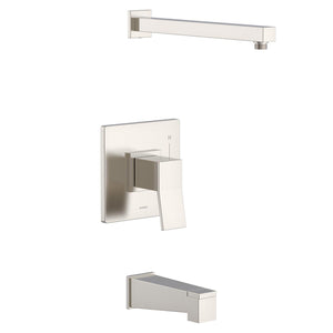 Gerber D500019LSBNTC Brushed Nickel Avian Tub & Shower Trim Kit, Without Showerhead