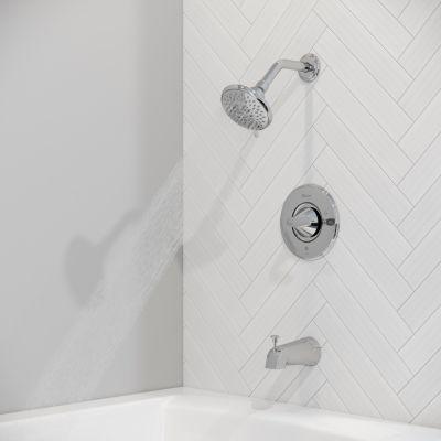 Pfister Polished Chrome 1-handle Tub & Shower Faucet LG89-8WFC