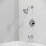 Winfield 1-Handle Tub & Shower Trim Kit in Polished Chrome