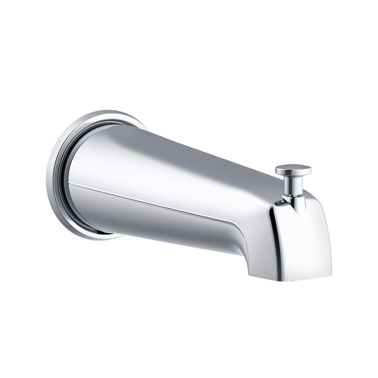 Gerber D606425BN Brushed Nickel 8 9/16" Wall Mount Tub Spout With Diverter