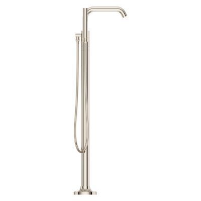 Pfister Polished Nickel 2-handle Tub Filler With Hand Shower LG6-1TNTD