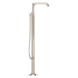 Tenet Free Standing Tub Filler without Handles in Polished Nickel
