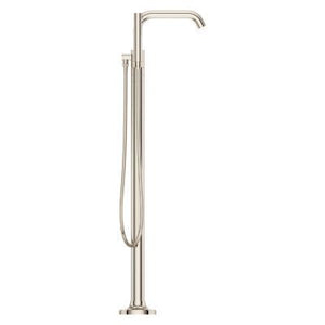Pfister Polished Nickel 2-handle Tub Filler With Hand Shower LG6-1TNTD