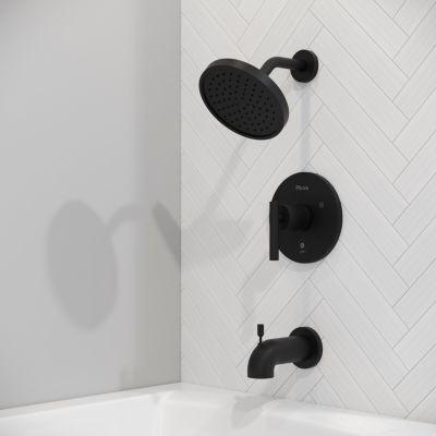 Pfister Matte Black 1-handle Tub & Shower Trim