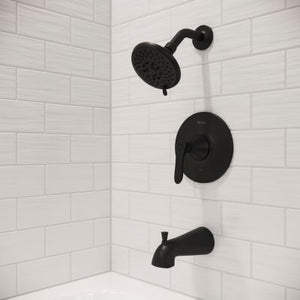 Pfister Matte Black 1-handle Tub & Shower Trim LG89-8WRB