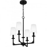 Quoizel HOG5018K Hough Chandelier 4 lights mystic black Chandelier