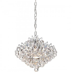 Quoizel BRX1512C Bordeaux Mini pendant polish chrome Flush Mount