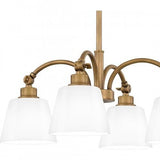 Quoizel QP6157WS Quoizel Pendant Chandelier 4 lights weathered brass Pendant