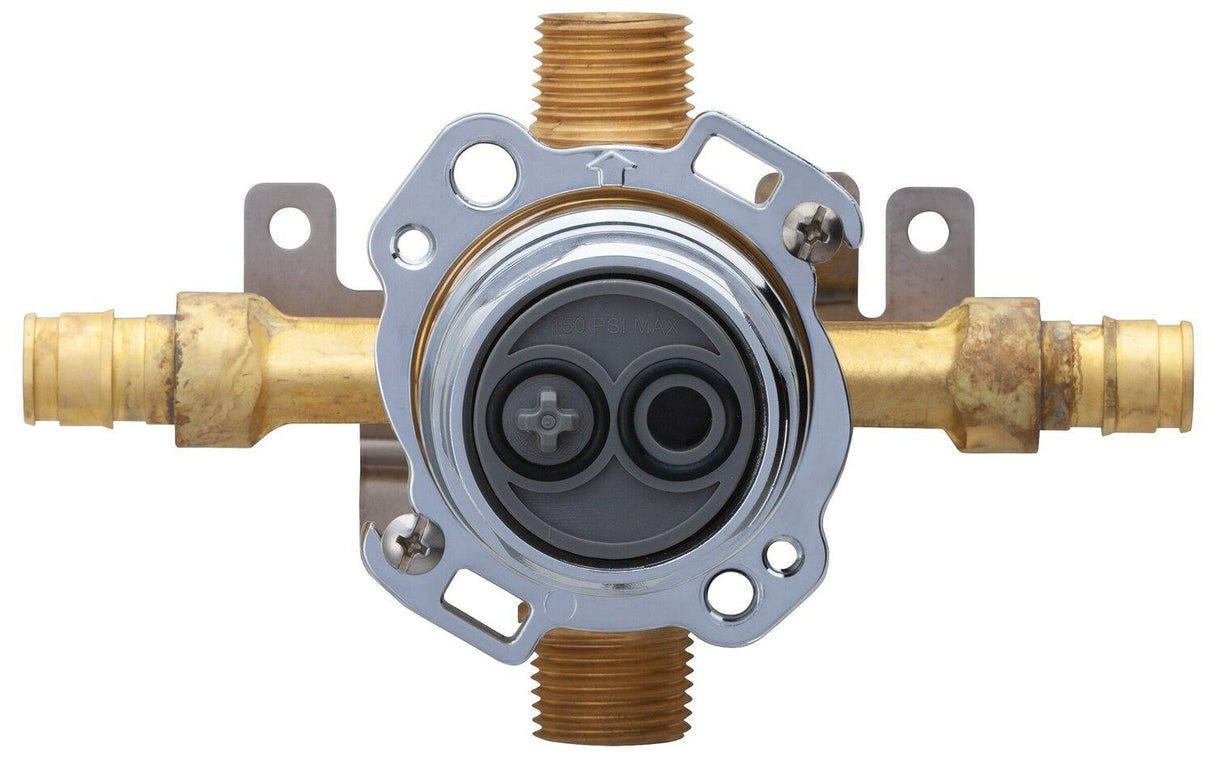 Gerber G00GS507 No Finish Treysta Tub & Shower Valve- Horizontal Inputs Without ...