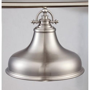 Quoizel ER353BN Emery Island chandelier brsh nikl 3lts Island Light