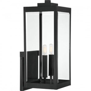 Quoizel WVR8409EK Westover Outdoor wall 2 light earth black Outdoor