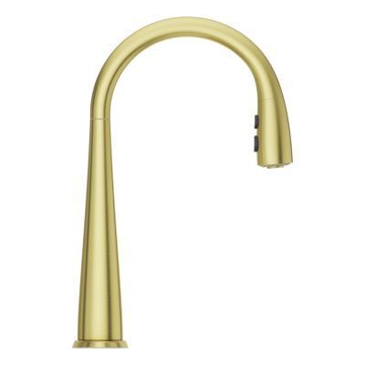 Pfister Brushed Gold 1-handle Pull-down Kitchen Faucet