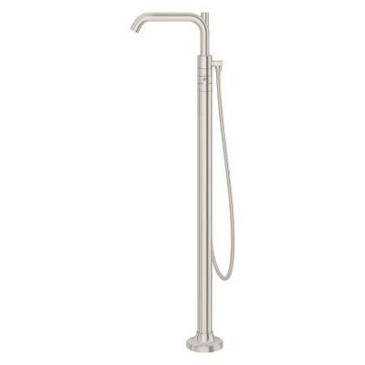 Pfister Brushed Nickel 2-handle Tub Filler With Hand Shower LG6-1TNTK