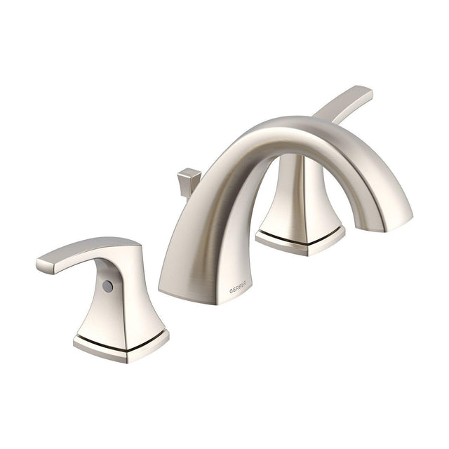 Gerber D304118BB Brushed Bronze Vaughn Two Handle Widespread Faucet