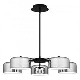 Quoizel PCGAB5031MBK Gabriel Chandelier 5 lights led matte black Chandelier