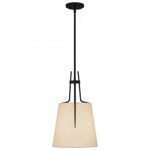 Quoizel LOA1512MBK Leona Mini pendant 1 light matte black Mini Pendant