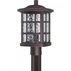Quoizel SNN9009PN Stonington Outdoor post plld brnz Outdoor Lantern