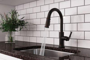 Pfister Tuscan Bronze 1-handle Pull-down Kitchen Faucet GT529-COLY