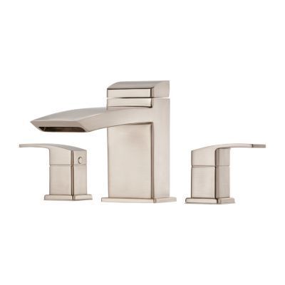 Pfister Brushed Nickel Kenzo 3-hole Roman Tub, Trim Only RT6-5D1K