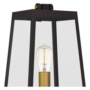 Quoizel AMBL9008WT Amberly Grove Outdoor post 1 light western bronze Outdoor